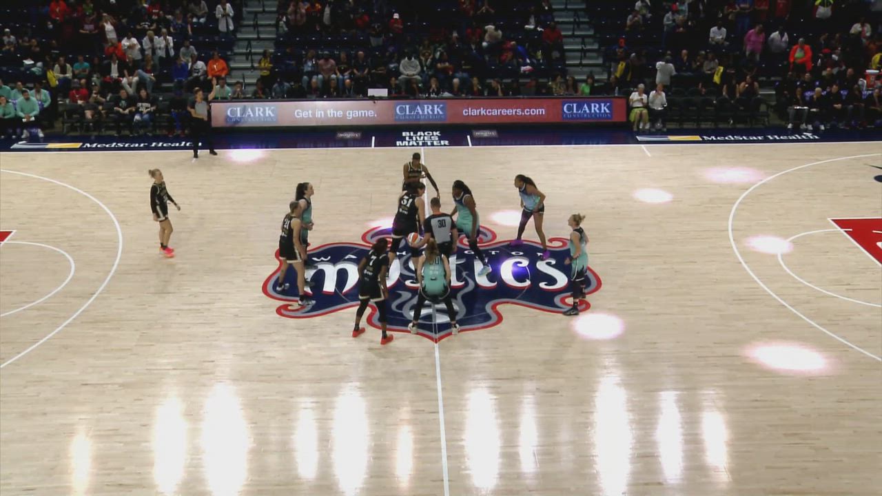 Washington Mystics vs. New York Liberty - Game Highlights